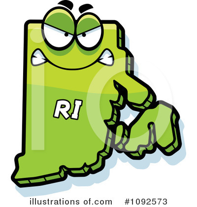 Royalty-Free (RF) States Clipart Illustration by Cory Thoman - Stock Sample #1092573