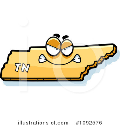Tennessee Clipart #1092576 by Cory Thoman