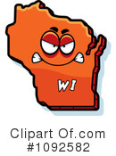 States Clipart #1092582 by Cory Thoman