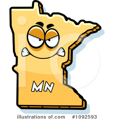 Minnesota Clipart #1092593 by Cory Thoman