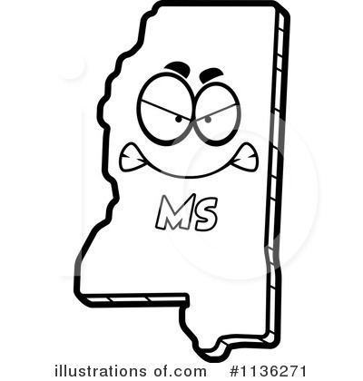 Mississippi Clipart #1136271 by Cory Thoman