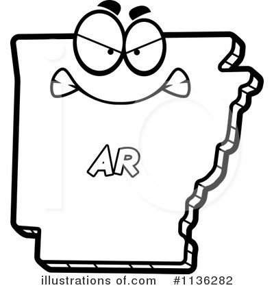 Arkansas Clipart #1136282 by Cory Thoman