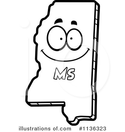 Mississippi Clipart #1136323 by Cory Thoman