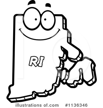 Royalty-Free (RF) States Clipart Illustration by Cory Thoman - Stock Sample #1136346