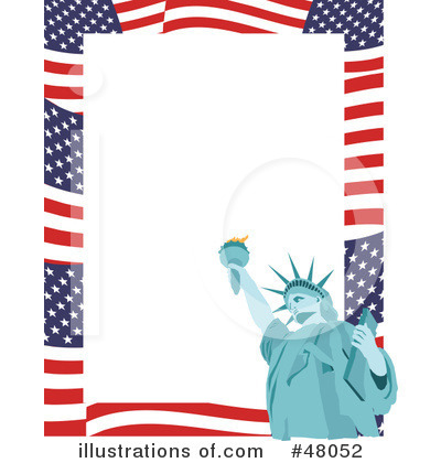 Royalty-Free (RF) Stationery Border Clipart Illustration by Prawny - Stock Sample #48052