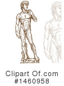 Statue Clipart #1460958 by Domenico Condello