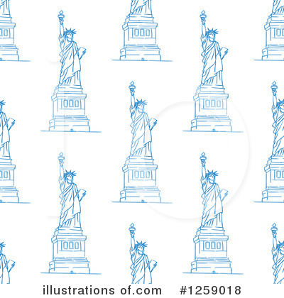 Statue Of Liberty Clipart #1259018 by Vector Tradition SM