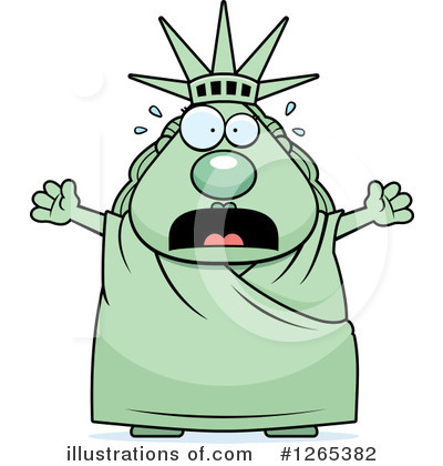 Royalty-Free (RF) Statue Of Liberty Clipart Illustration by Cory Thoman - Stock Sample #1265382