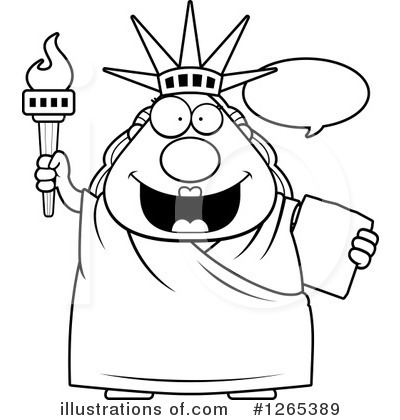 Statue Of Liberty Clipart #1265389 by Cory Thoman