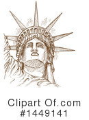 Statue Of Liberty Clipart #1449141 by Domenico Condello