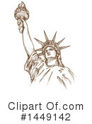 Statue Of Liberty Clipart #1449142 by Domenico Condello