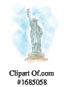 Statue Of Liberty Clipart #1685058 by Domenico Condello