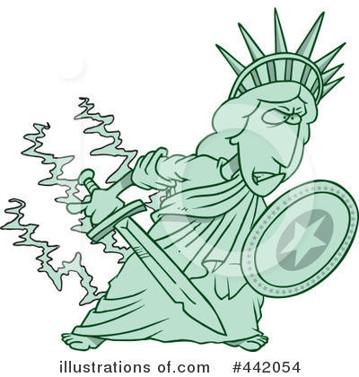 Liberty Clipart #442054 by toonaday