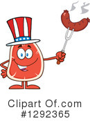 Steak Character Clipart #1292365 by Hit Toon