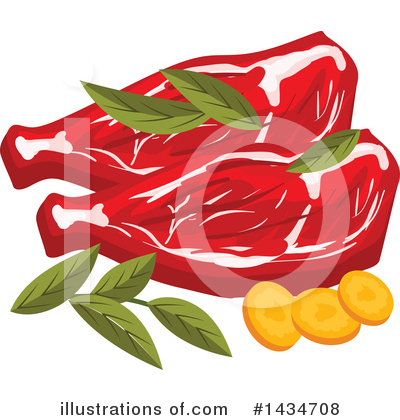 Butcher Clipart #1434708 by Vector Tradition SM
