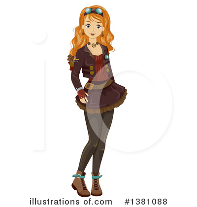 Royalty-Free (RF) Steampunk Clipart Illustration by BNP Design Studio - Stock Sample #1381088