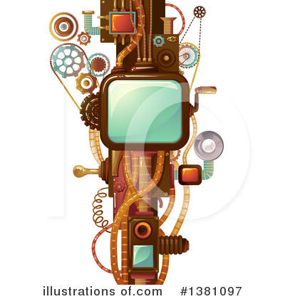 Royalty-Free (RF) Steampunk Clipart Illustration by BNP Design Studio - Stock Sample #1381097