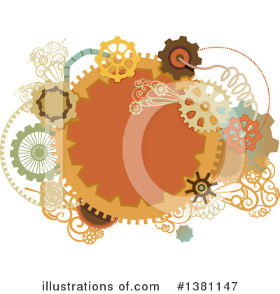 Royalty-Free (RF) Steampunk Clipart Illustration by BNP Design Studio - Stock Sample #1381147