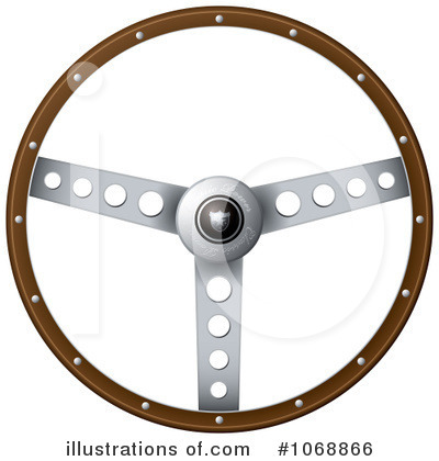 Steering Wheels Clipart #1068866 by michaeltravers