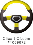 Steering Wheel Clipart #1069672 by michaeltravers
