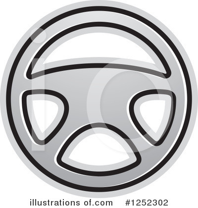 Royalty-Free (RF) Steering Wheel Clipart Illustration by Lal Perera - Stock Sample #1252302