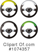 Steering Wheels Clipart #1074357 by michaeltravers