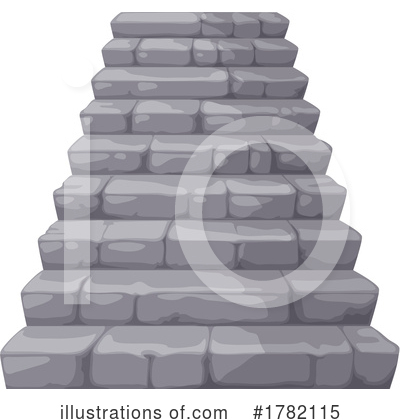 Stairs Clipart #1782115 by Vector Tradition SM