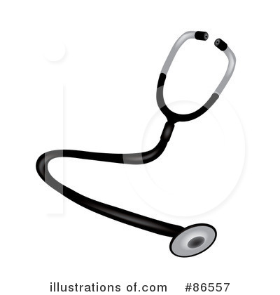 Royalty-Free (RF) Stethoscope Clipart Illustration by Pams Clipart - Stock Sample #86557