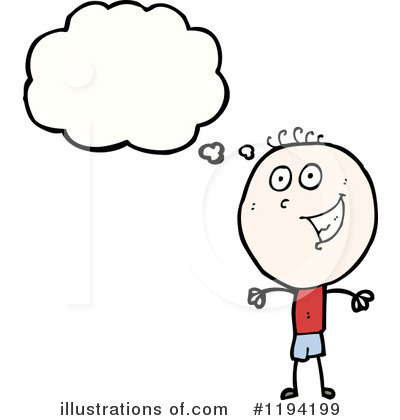 Royalty-Free (RF) Stick Boy Clipart Illustration by lineartestpilot - Stock Sample #1194199