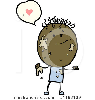 Royalty-Free (RF) Stick Boy Clipart Illustration by lineartestpilot - Stock Sample #1198169