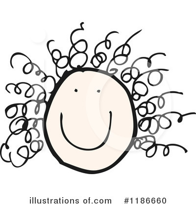 Royalty-Free (RF) Stick Girl Clipart Illustration by lineartestpilot - Stock Sample #1186660