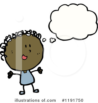 Royalty-Free (RF) Stick Girl Clipart Illustration by lineartestpilot - Stock Sample #1191750