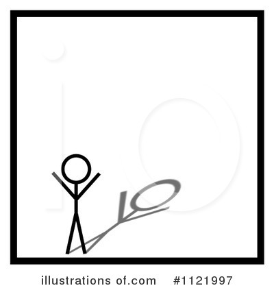 Royalty-Free (RF) Stick Man Clipart Illustration by oboy - Stock Sample #1121997