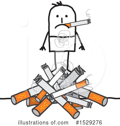 Royalty-Free (RF) Stick Man Clipart Illustration by NL shop - Stock Sample #1529276