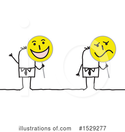 Royalty-Free (RF) Stick Man Clipart Illustration by NL shop - Stock Sample #1529277