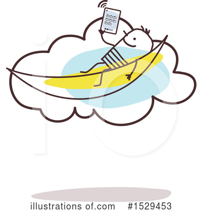 Royalty-Free (RF) Stick Man Clipart Illustration by NL shop - Stock Sample #1529453