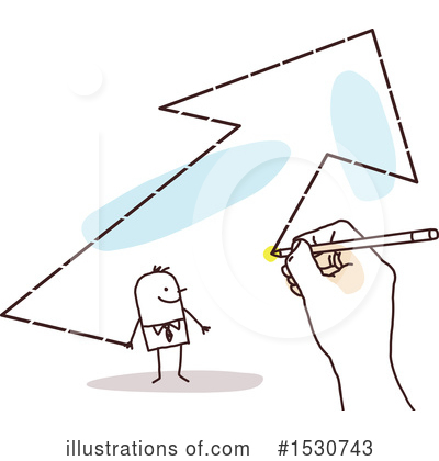 Royalty-Free (RF) Stick Man Clipart Illustration by NL shop - Stock Sample #1530743