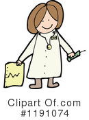Stick Nurse Clipart #1191074 by lineartestpilot