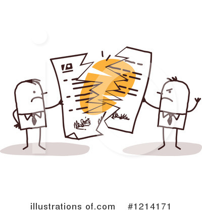 Contract Clipart #1214171 by NL shop