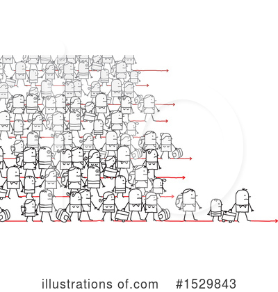 Royalty-Free (RF) Stick People Clipart Illustration by NL shop - Stock Sample #1529843