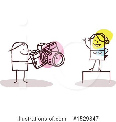 Photographer Clipart #1529847 by NL shop