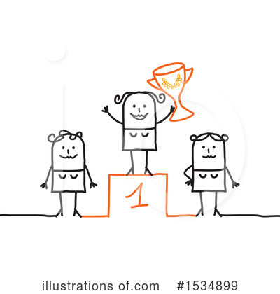 Royalty-Free (RF) Stick People Clipart Illustration by NL shop - Stock Sample #1534899