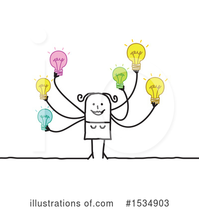 Royalty-Free (RF) Stick People Clipart Illustration by NL shop - Stock Sample #1534903
