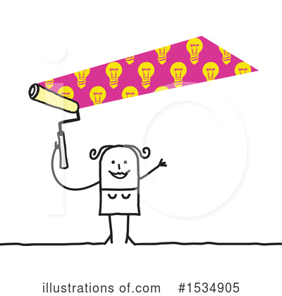 Royalty-Free (RF) Stick People Clipart Illustration by NL shop - Stock Sample #1534905