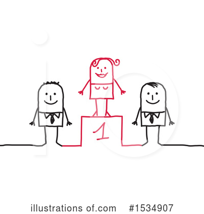 Royalty-Free (RF) Stick People Clipart Illustration by NL shop - Stock Sample #1534907