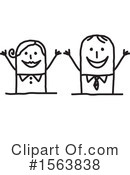 Stick People Clipart #1563838 by NL shop