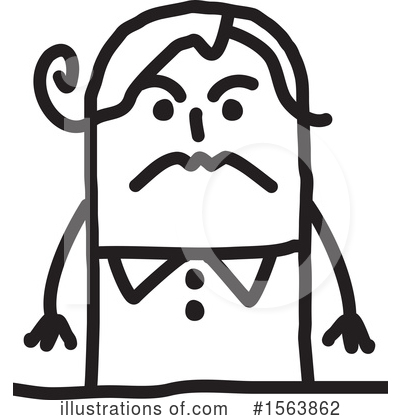 Royalty-Free (RF) Stick People Clipart Illustration by NL shop - Stock Sample #1563862