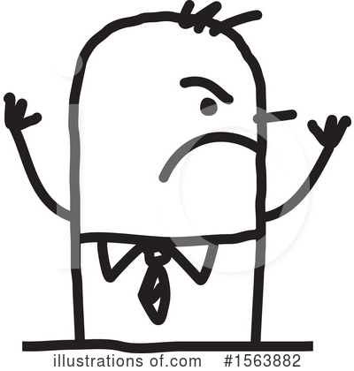 Royalty-Free (RF) Stick People Clipart Illustration by NL shop - Stock Sample #1563882