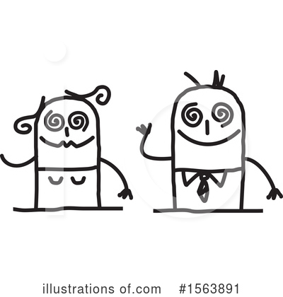 Royalty-Free (RF) Stick People Clipart Illustration by NL shop - Stock Sample #1563891