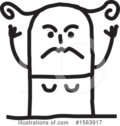 Royalty-Free (RF) Stick People Clipart Illustration by NL shop - Stock Sample #1563917